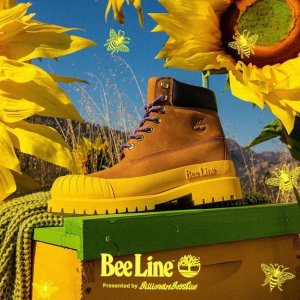 Bee Line X Timberland 联名款系列大黄靴上新