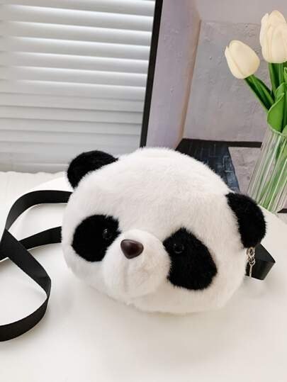 小熊猫玩偶斜挎包
