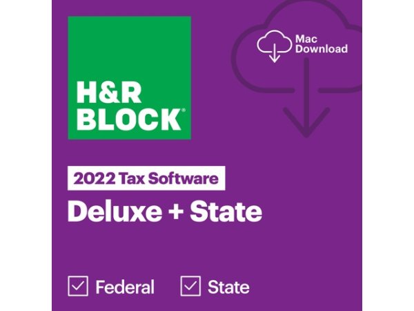 2022 Deluxe + State Mac Tax Software Download 报税软件