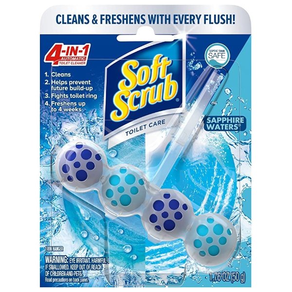 Soft Scrub 4合1高效马桶清洁球