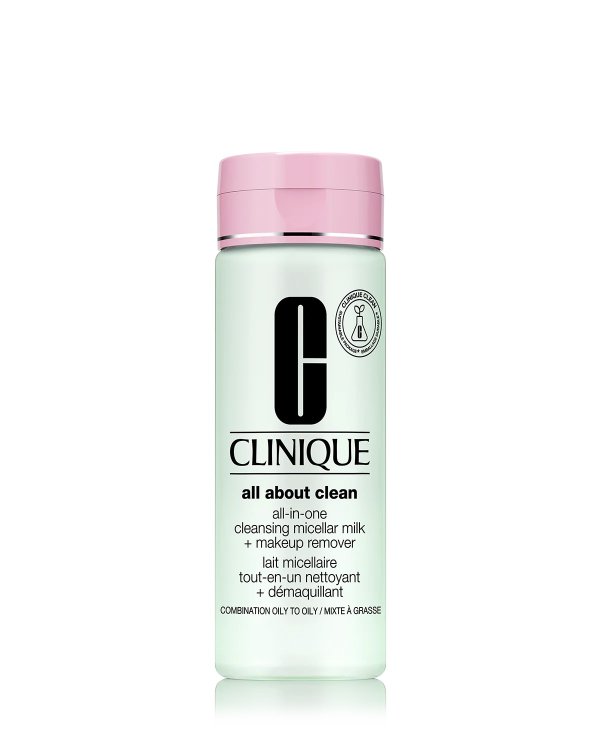 All About Clean™ All-in-One Cleansing Micellar Milk + Makeup Remover | Clinique