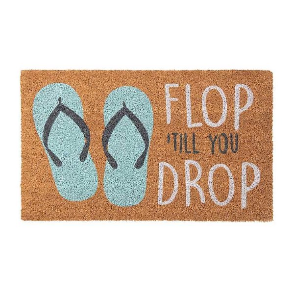 Flop Till You Drop Doormat