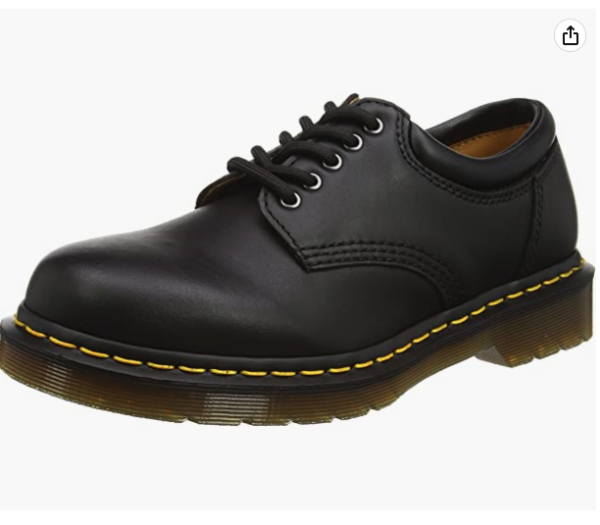 Dr. Marten Unisex Iconic Casual Shoes - Black 9 UK 10 US