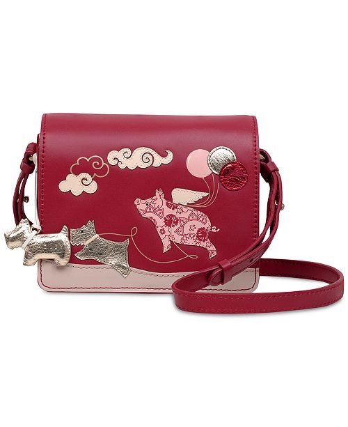 If Pigs Could Fly Leather Crossbody