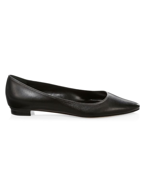 - Titto Leather Ballet Flats
