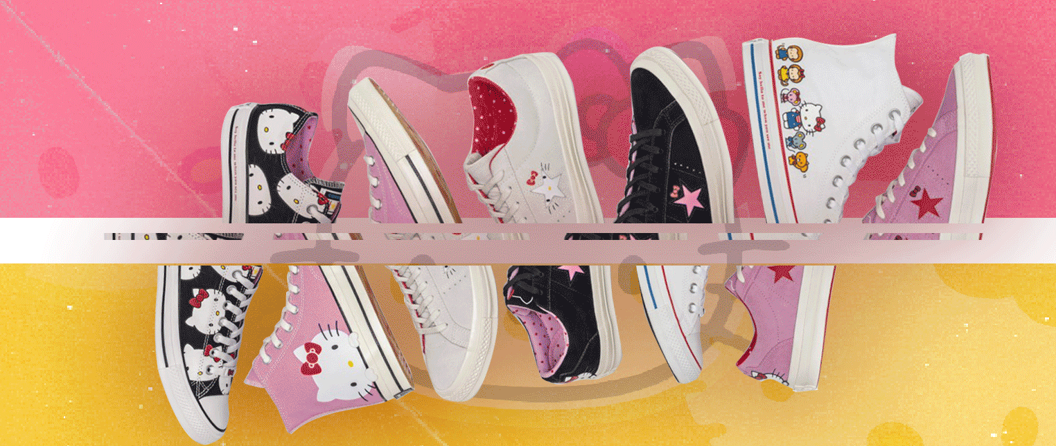 开抢：Converse x Hello Kitty 合作款帆布鞋热卖 - 2