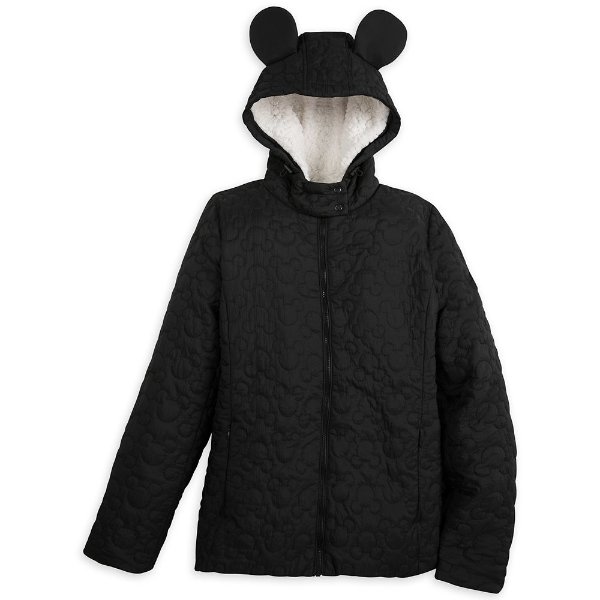 Mickey Mouse Icon Fleece Lined Quilted Jacket for Women | shopDisney