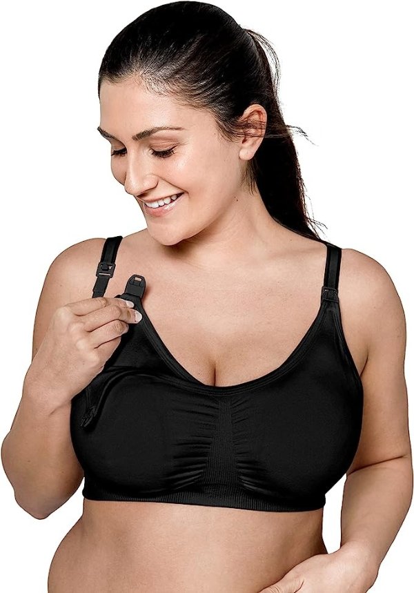 3 in 1 Pumping and Nursing Bra, Hands Free Pumping Bustier