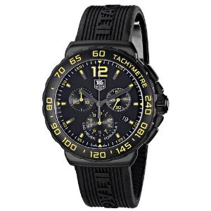 TAG Heuer Men's CAU111E.FT6024 Analog Display Quartz Black Watch