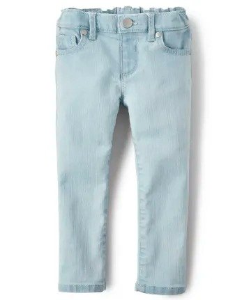 Baby And Toddler Girls Basic Skinny Jeans - Sky Wash | The Children's Place