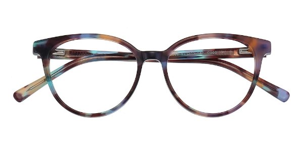 Oval Multicolor Eyeglasses
