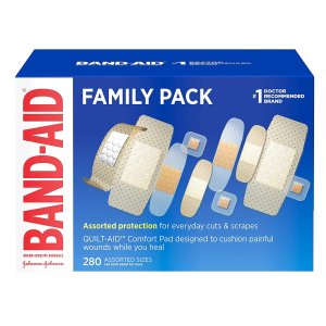 Band-Aid Brand 多种尺寸创可贴 280片