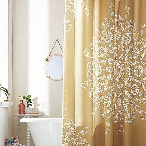 Wild Sage™ Lucia Floral Medallion Shower Curtain | Bed Bath & Beyond