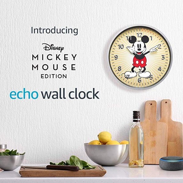 Echo Wall Clock 智能挂钟 米奇特别版