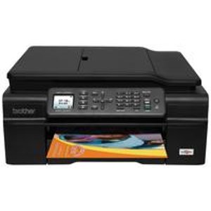Brother Printer MFCJ450DW Easy-To-Use Inkjet All-In-One Color Printer with Scanner, Copier and Fax