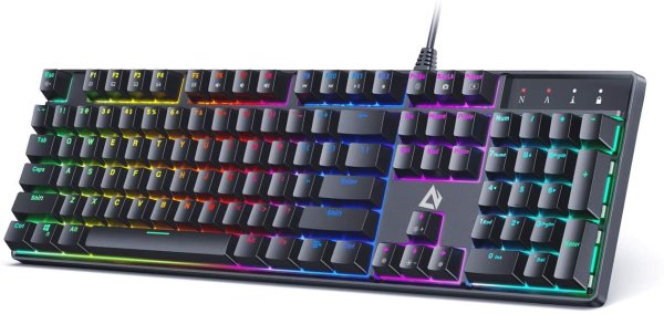 KM-G16 Mechanical Gaming Keyboard Blue Switches