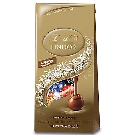 Chocolate Assorted Lindor Truffle Bag (19 oz.) - Sam's Club