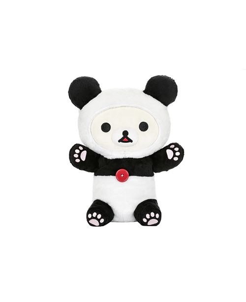 熊猫装扮轻松熊公仔