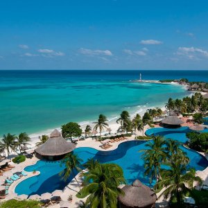 坎昆珊瑚海滩5星级全包型酒店 4晚住宿+往返机票