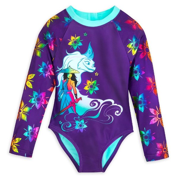 Raya and Sisu Swimsuit for Girls – Disney Raya and the Last Dragon | shopDisney