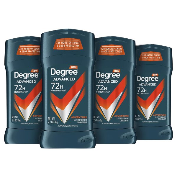 Men Advanced Antiperspirant Deodorant 2.7 oz ( Pack of 4 )