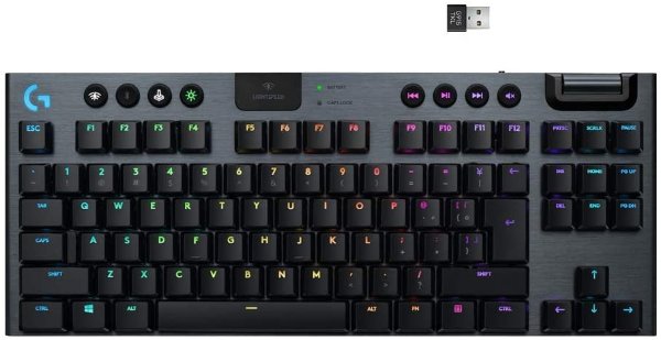 - G915 TKL Tenkeyless LIGHTSPEED Wireless TKL RGB Mechanical Gaming GL Tactile Switch Keyboard