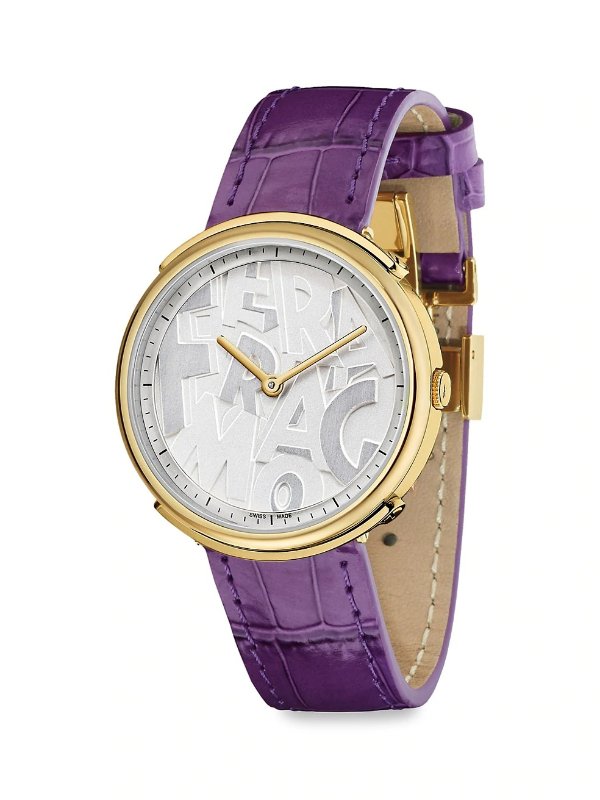 尊贵紫手表