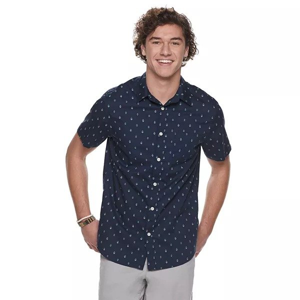 Men's Urban Pipeline™ Short-Sleeve Button-Down Shirt