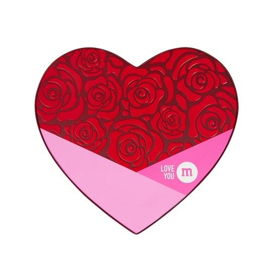 Personalizable M&M’S 10 oz Heart Shaped Candy Gift Box