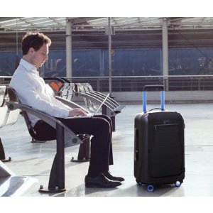 Bluesmart Smart Carry-On Suitcase, Connects to Your Smartphone on iOS/Android