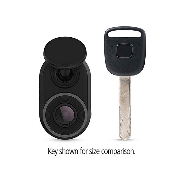 Garmin Dash Cam Mini, Car Key-Sized Dash Cam