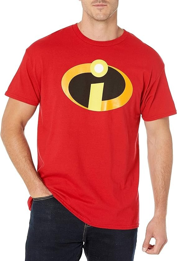Disney 男士超人总动员T恤