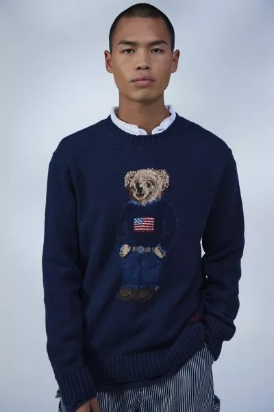 American Bear Crew Neck Sweater