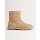 Cosy Short Leather Boots - Taupe Star | Boden US