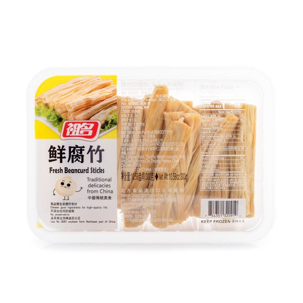 Zuming Fresh Tofu Sticks, Frozen 300 g