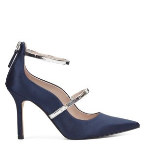 mayhalina ankle strap pumps