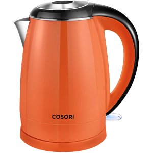 COSORI 1.8夸脱双层不锈钢电热水壶