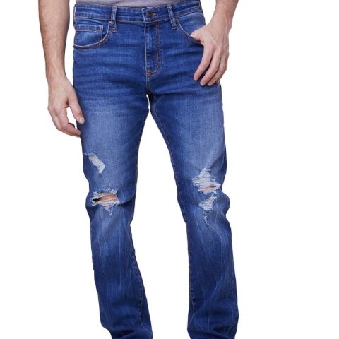 lazer straight fit jeans