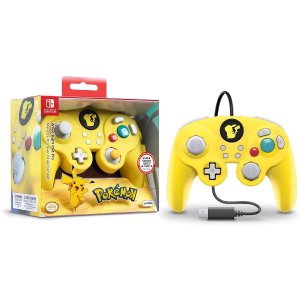 PDP GameCube Style Controller for Nintendo Switch - Pikachu