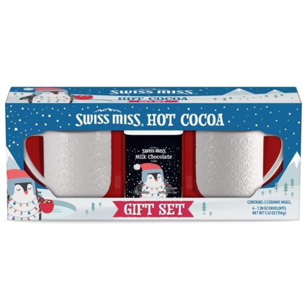 Hot Cocoa and Ceramic Mug Gift Set, 5.52 oz.