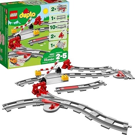 DUPLO Train Tracks 10882 Building Blocks (23 Piece)