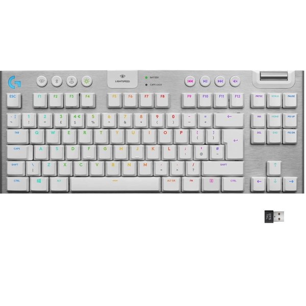 G915 TKL Tenkeyless LIGHTSPEED Wireless RGB Keyboard