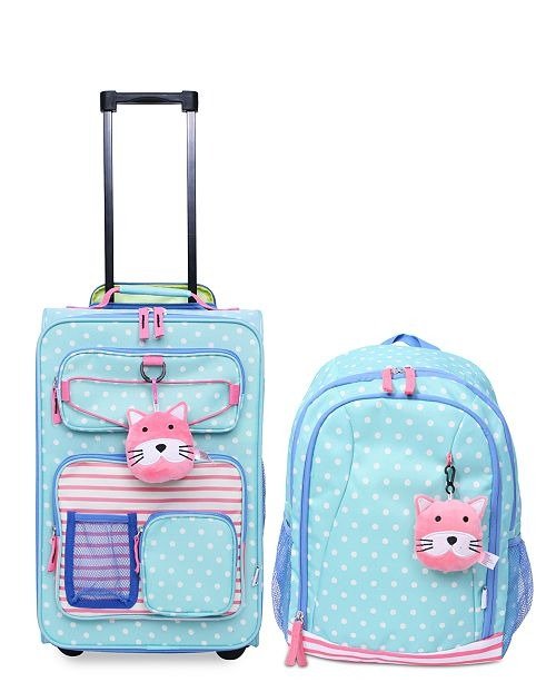 Kids 2-Pc. Printed Carry-On Suitcase & Backpack Set