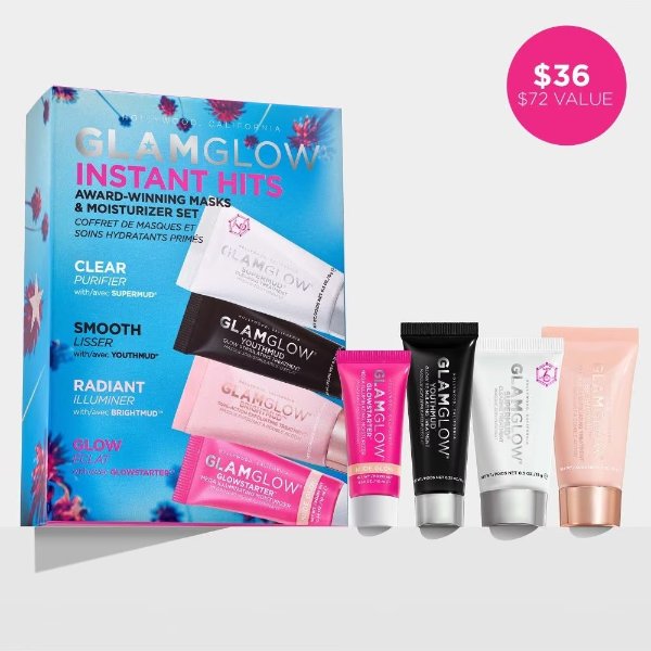 Instant Hits Muds Set ($72 Value) | GLAMGLOW