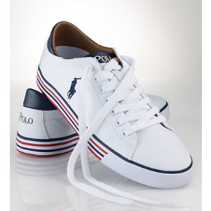 Polo Ralph Lauren Mens Harvey Canvas Sneakers