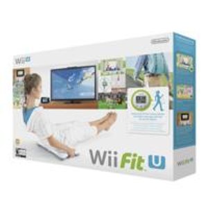 Nintendo Wii Fit U Game with Wii Balance Board and Fit Meter