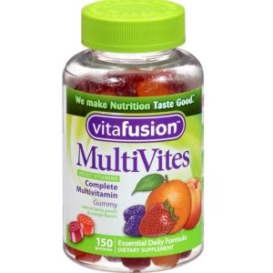 屯维生素好机会！超好吃 Vitafusion  水果味综合维生素软糖 150粒