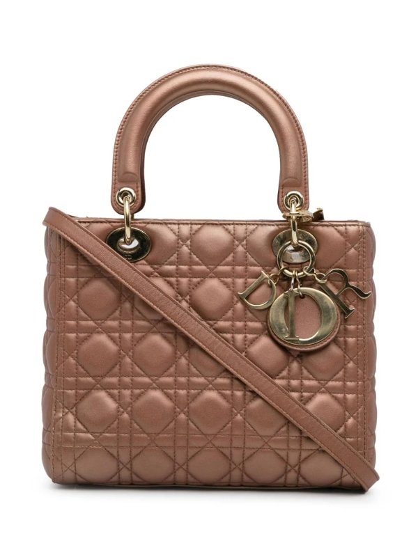 2014 medium Cannage Lady Dior tote bag