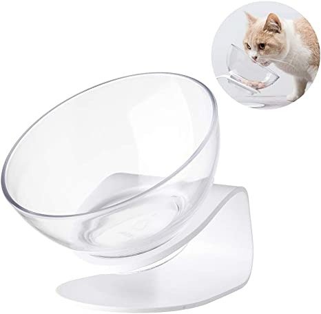 pidan Pet Food Bowls with Stand Cat Bowls Pet Water Bowl for Cat Raised Elevated Perfect Adjustable Height