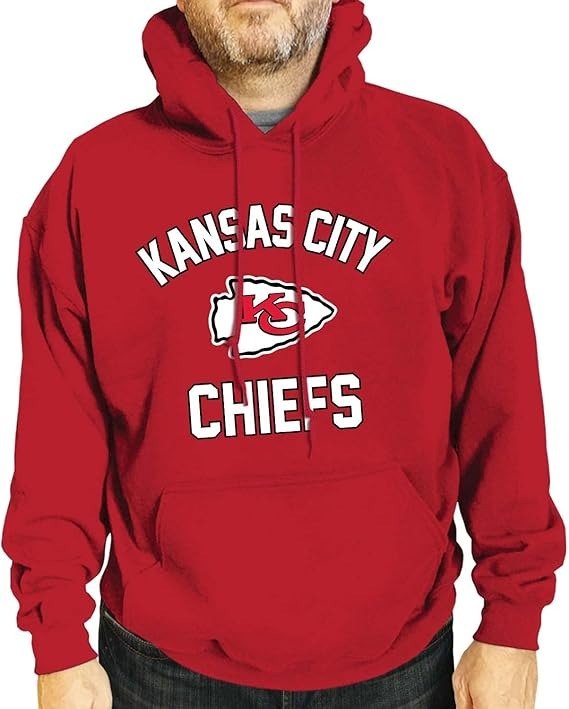 NFL Adult Gameday Hooded Sweatshirt - Poly Fleece Cotton Blend - Stay Warm and Represent Your Team in Style